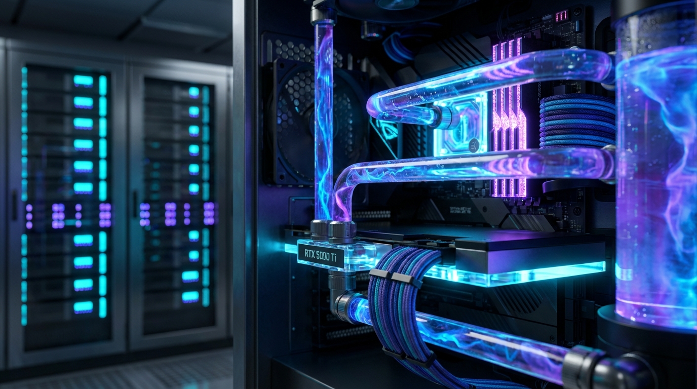Liquid Cooling System für GPU-Server